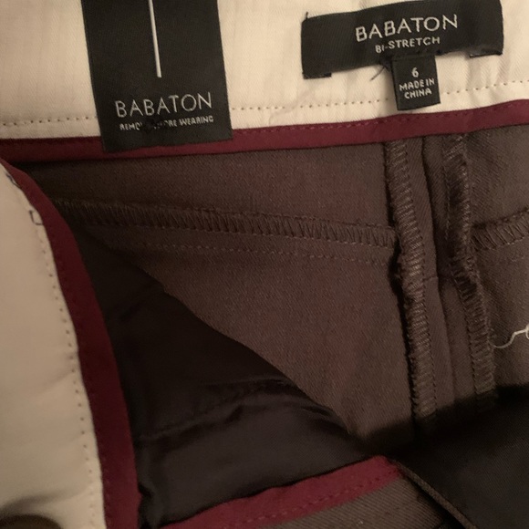 Babaton Sean Pant dark olive size 6 - Picture 4 of 5